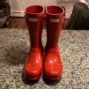Like New Hunter Rain Boots